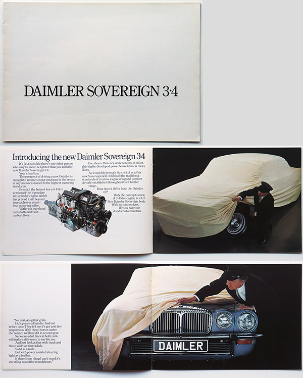 Daimler Sovereign 3.4 brochure