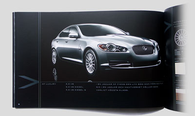 Jaguar XF brochure