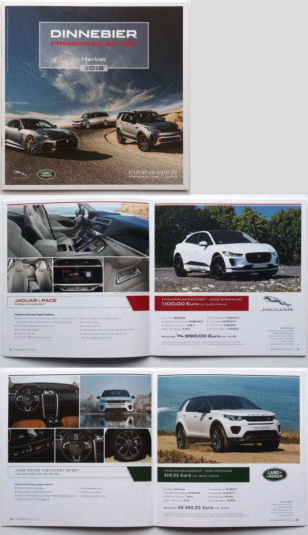Jaguar Range Rover brochure