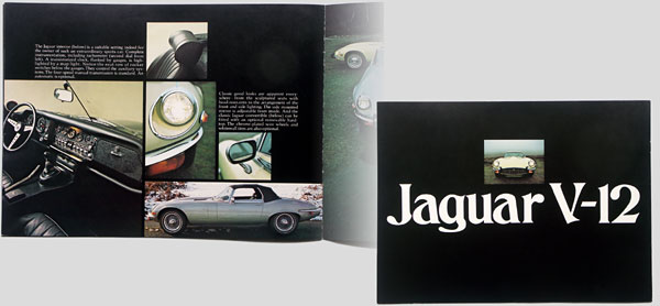 Jaguar E-type brochure