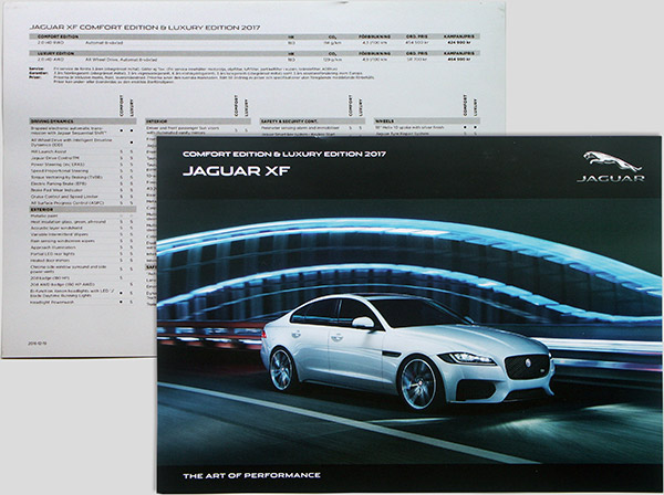 Jaguar brochure