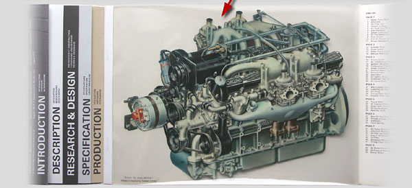Broschyr Jaguar V12-motor