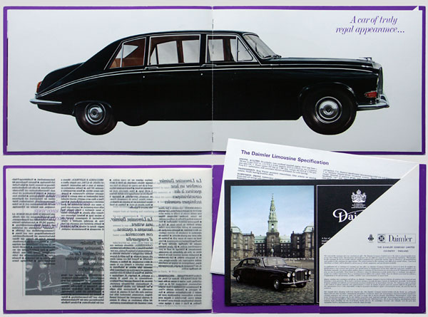 Daimler limousine (Daimler DS420) brochure