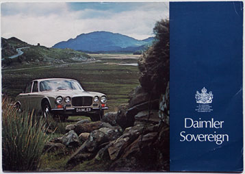Broschyr Daimler Sovereign