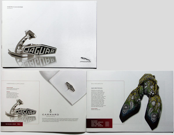 Jaguar Merchandise brochure