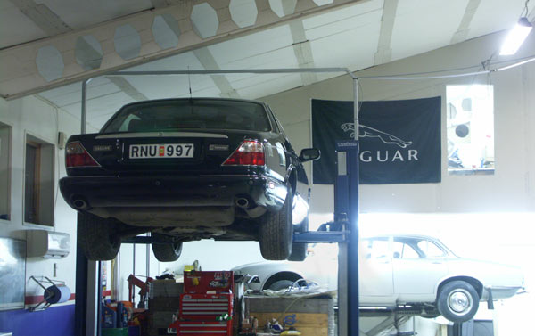 Jaguarträff hos Union Jack i Täby 1 december 2011
