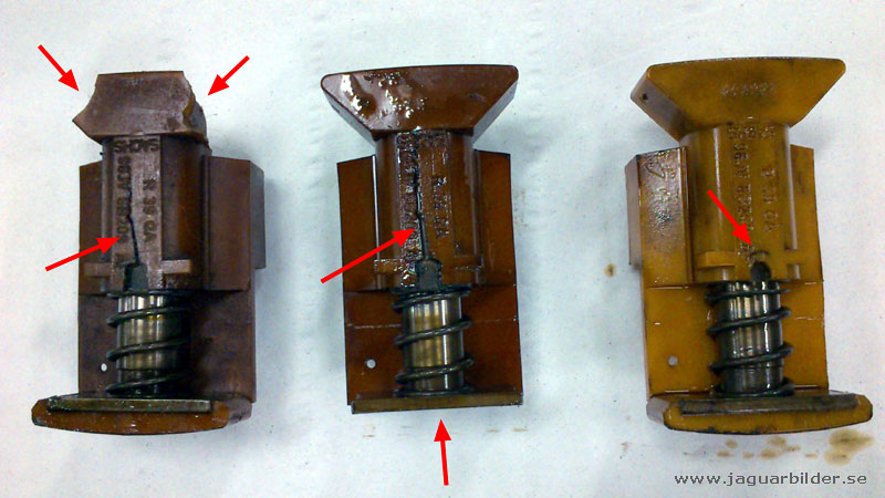 Jaguar XJ8 (X308), timing chain tensioner