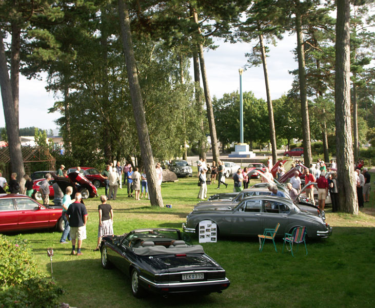 Jaguarklubbens sommarmöte, Åhusstrand, aug 2014