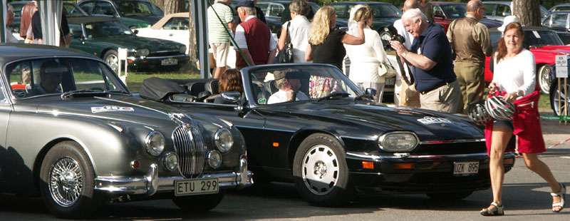 Jaguarklubbens sommarmöte, Åhusstrand, aug 2014