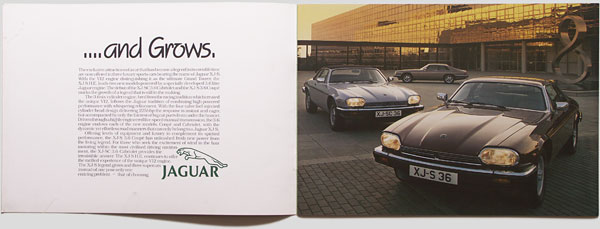 Jaguar XJ-S brochure