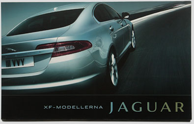 Jaguar XF brochure