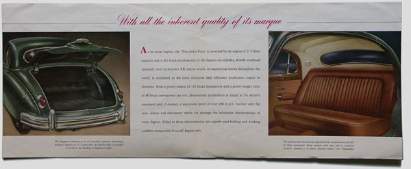 Jaguar Mk I brochure