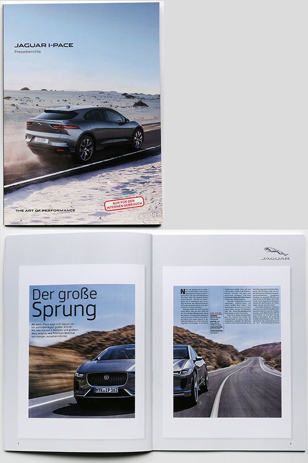 Jaguar I-Pace Presseberichte