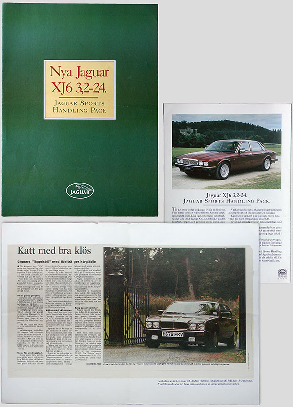 Jaguar XJ brochure