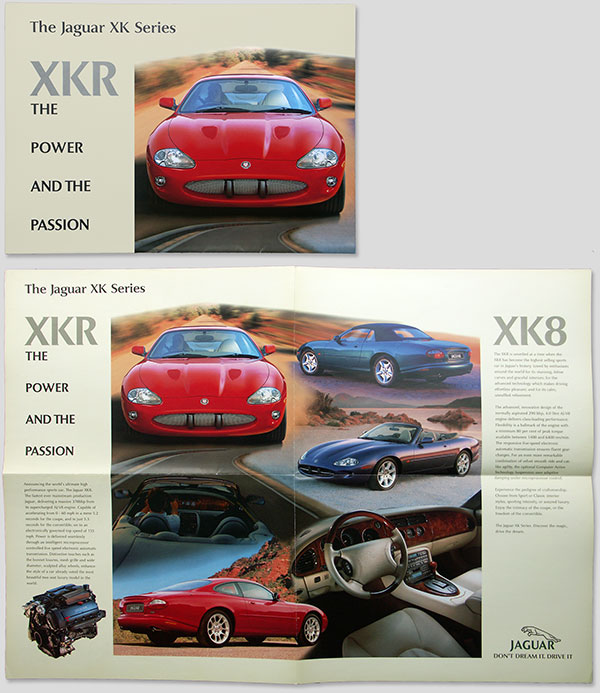 Broschyr Jaguar XK