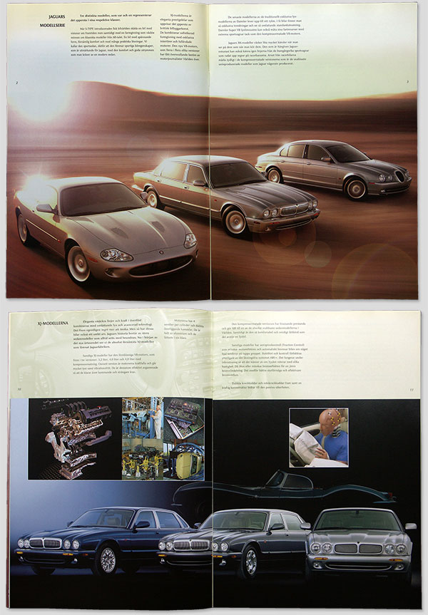 Broschyr Jaguar och Daimler