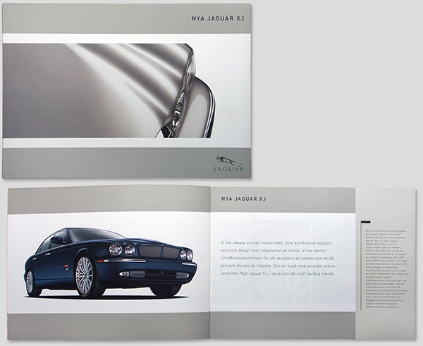 Broschyr Jaguar XJ