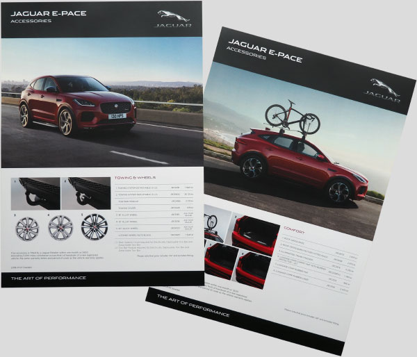 Broschyr Jaguar E-Pace
