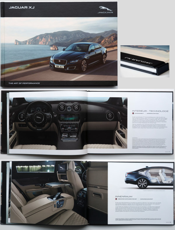 Broschyr Jaguar XJ