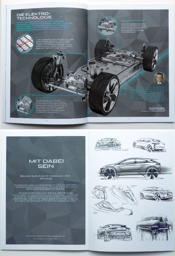 Broschyr Jaguar I-Pace Concept