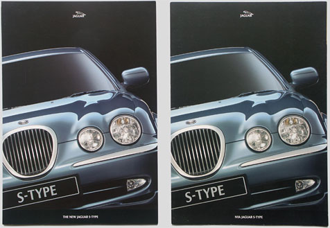 Broschyrer Jaguar S-Type