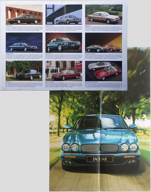 Broschyr Jaguar och Daimler