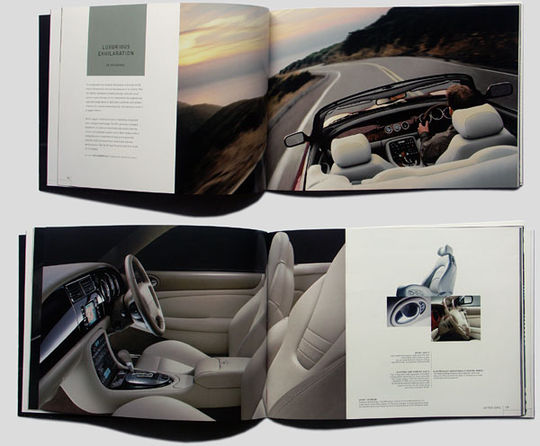 Broschyr Jaguar XK