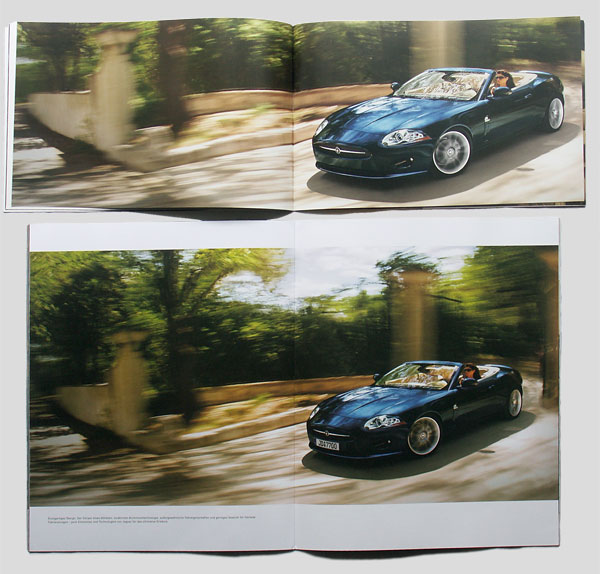 Jaguar XK brochures