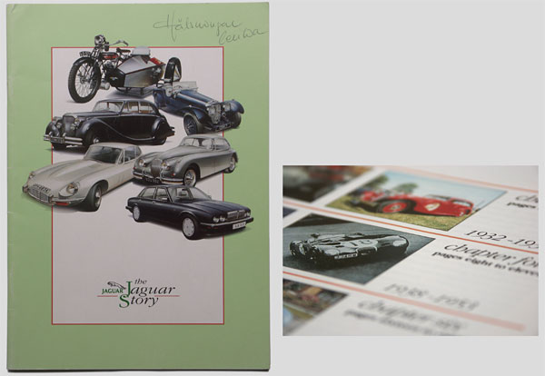 Brochure The Jaguar Story, 1922 - 1992