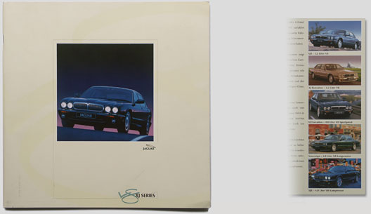 Broschyr Jaguar XJ