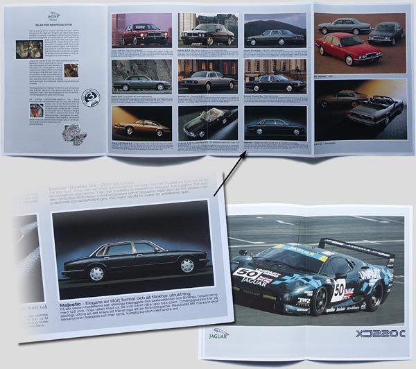 Jaguar Daimler brochure