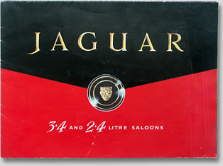 Jaguar Mk I brochure