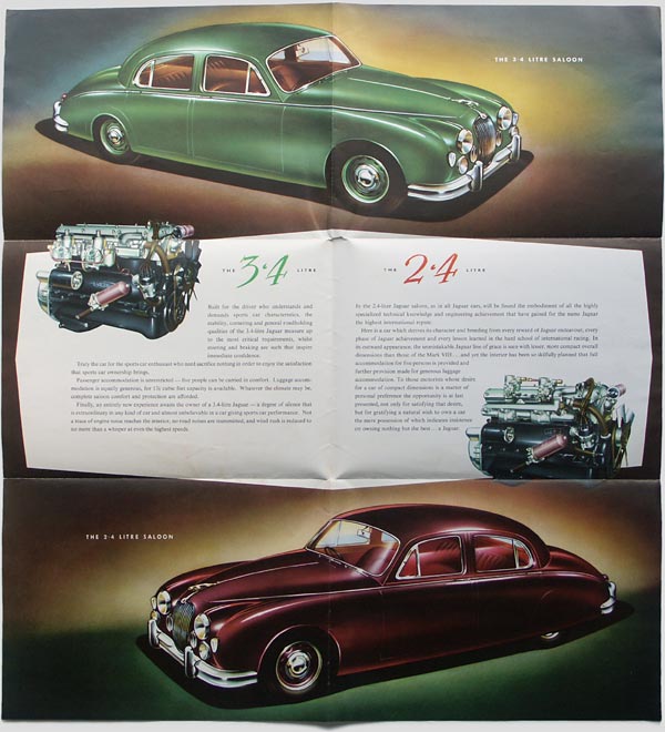 Jaguar Mk I brochure