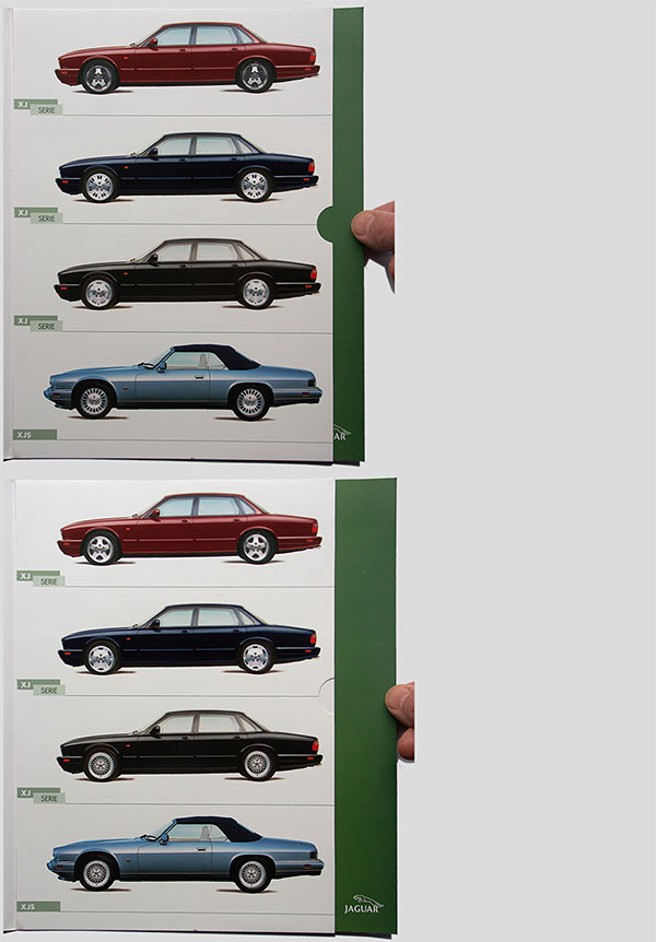 Broschyr Jaguar Alufelgen (aluminiumfälgar)