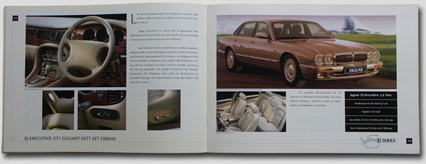 Broschyr Jaguar och Daimler