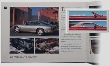 Broschyr Jaguar och Daimler