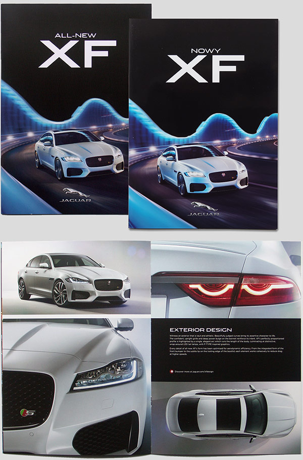 Jaguar XF brochure