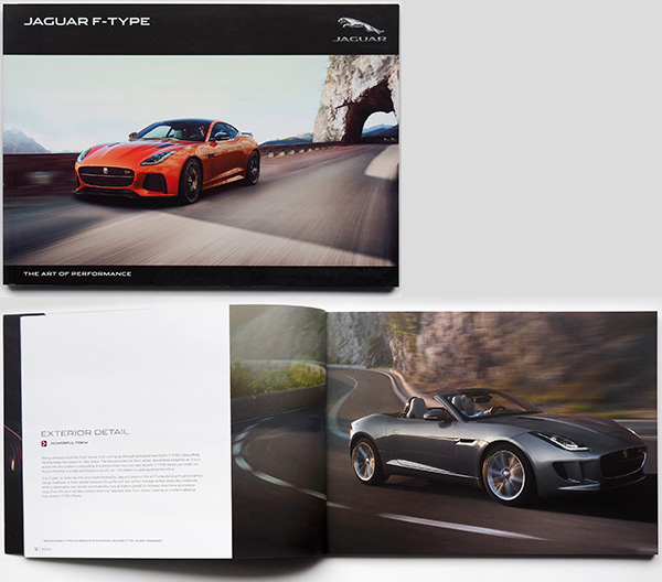 Jaguar F-Type brochure