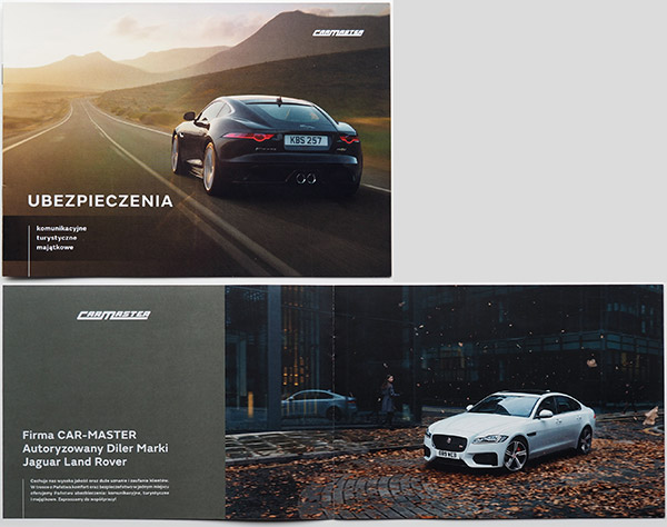 Broschyr Jaguar Ubezpiecznia