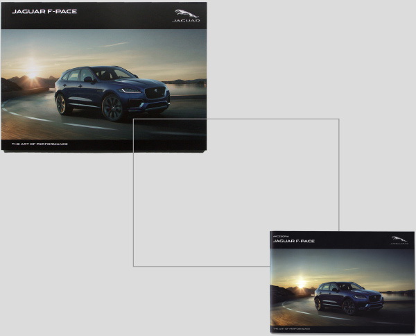 Broschyr Jaguar F-Pace