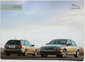 Broschyr Jaguar X-Type