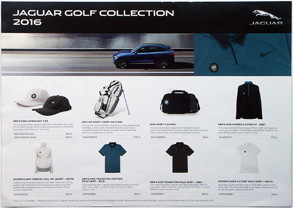 Jaguar brochure