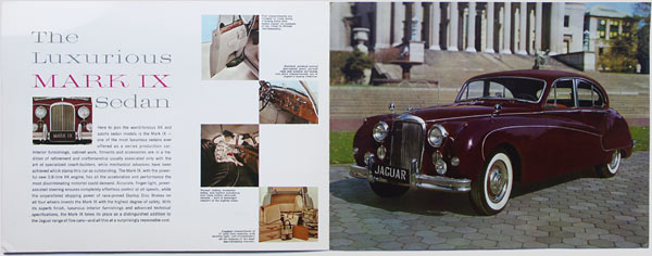 Jaguar Mk IX brochure