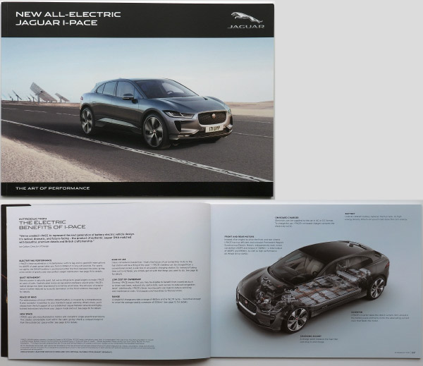 Broschyr Jaguar I-Pace