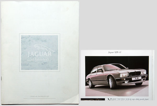 Jaguar Daimler brochure