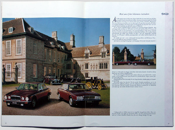 Jaguar Daimler brochure