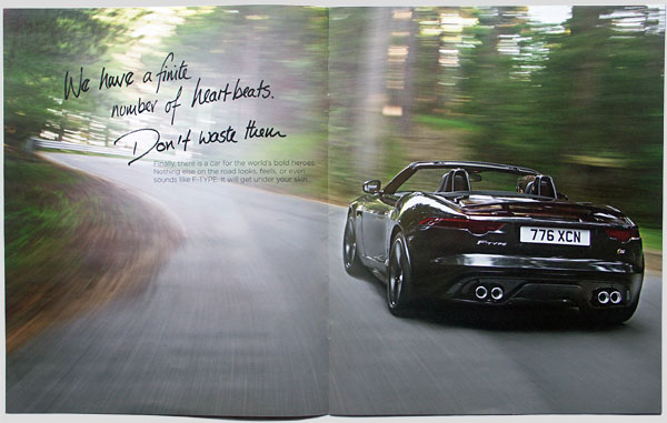 Jaguar F-Type magazine