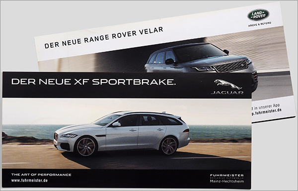 Broschyr Jaguar Land Rover