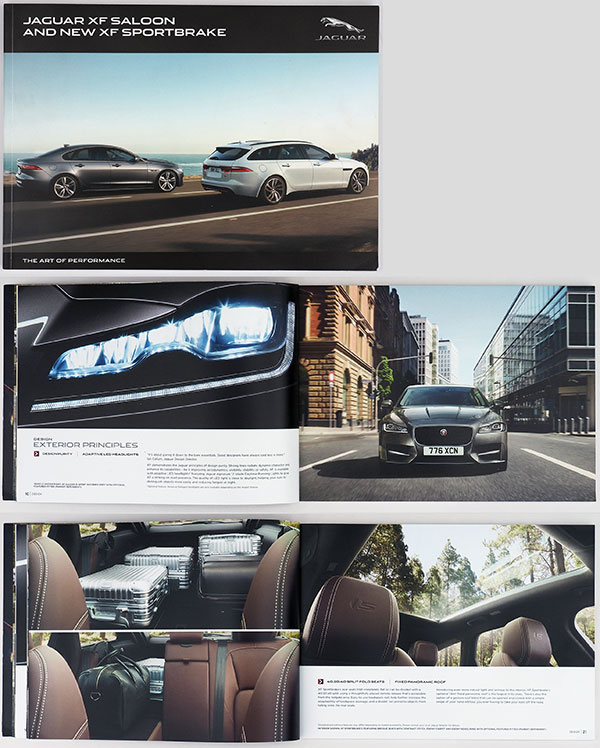 Broschyr Jaguar XF Saloon och Jaguar XF Sportbrake
