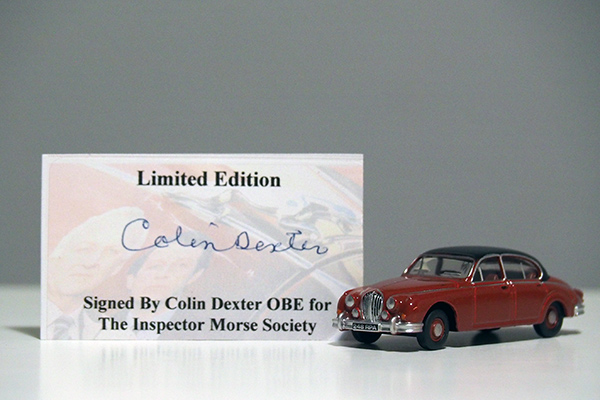 Jaguar Mark II, Inspector Morse, Oxford Diecast, modellbil